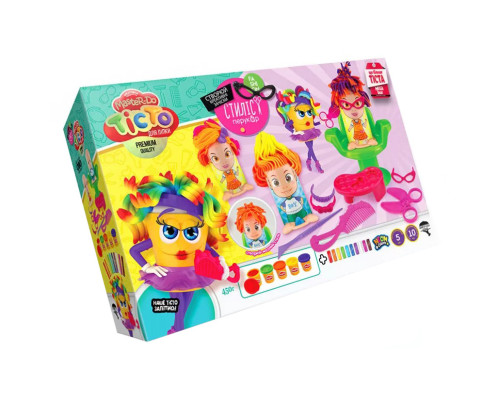 Набор для творчества "Тесто для лепки "Master Do" Стилист-парикмахер TMD-13-01U на укр. языке