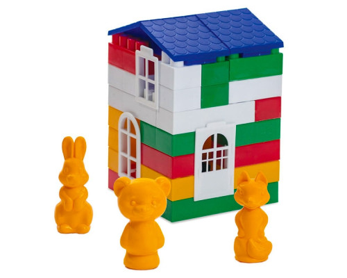 Дитячий конструктор "Лідер" №1 1-219, 50 великих деталей