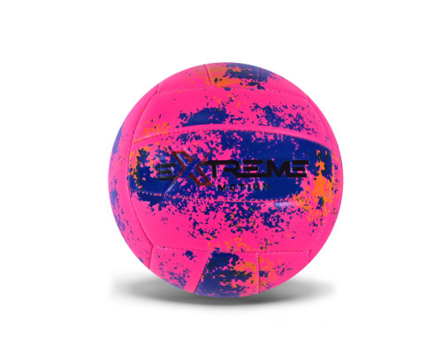 М'яч волейбольний VB25614(Pink) полімерні матеріали, діаметр 21 см