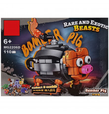 Дитячий конструктор "Bomber Pig" MG2206D 110 деталей
