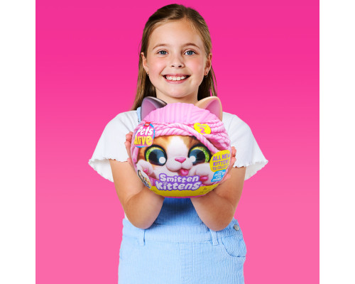Интерактивный игровой набор-сюрприз Игривые котята Pets & Robo Alive S2 9568, 10 разных звуков