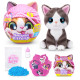 Интерактивный игровой набор-сюрприз Игривые котята Pets & Robo Alive S2 9568, 10 разных звуков