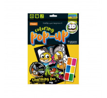 Набір для творчості "Coloring POP-UP" НТ-12 Чарівна Бджілка