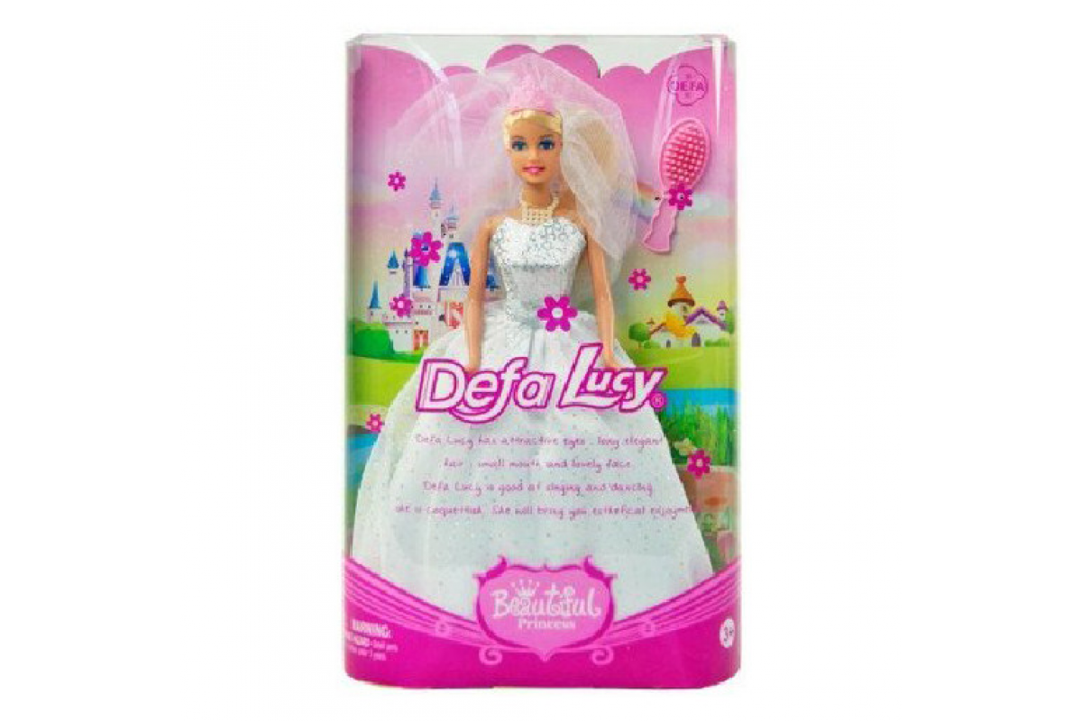 Кукла типа Барби невеста Defa Lucy 6091 невеста Белый Кукла типа Барби невеста Defa Lucy 6091 невеста Белый