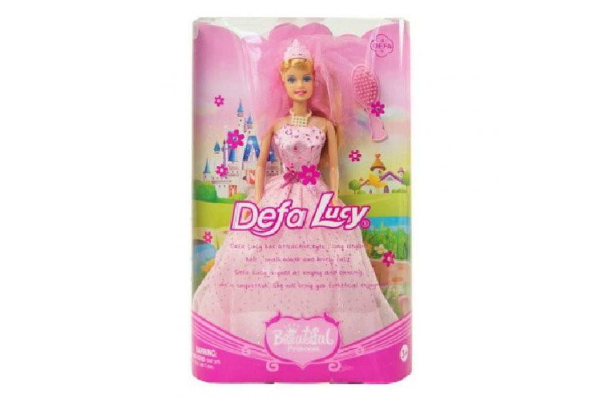 Кукла типа Барби невеста Defa Lucy 6091 невеста Розовый Кукла типа Барби невеста Defa Lucy 6091 невеста Розовый