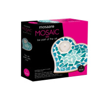 Детский набор для творчества хрустальная мозаика "Подсвечник-Сердце" MA1011