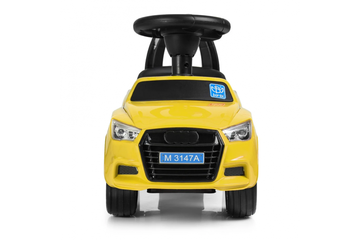 Каталка-толокар Bambi M 3147A-6 Желтый музыкальный Каталка-толокар Bambi M 3147A-6 Желтый музыкальный