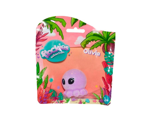 Коллекционная игрушка-фигурка Осьминог Оливия Flockies S2 FLO0405