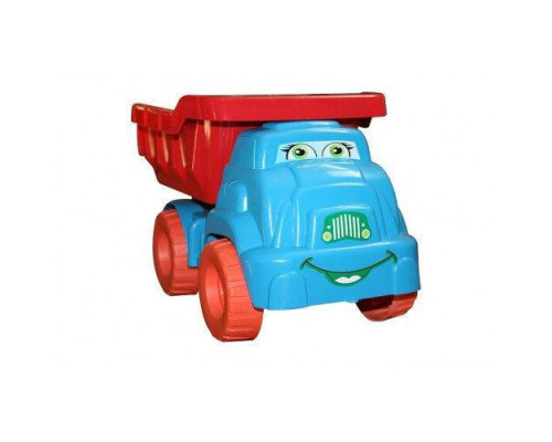 Ігровий набір для пісочниці №3 013575 Самоскид  Червоний/Блакитний