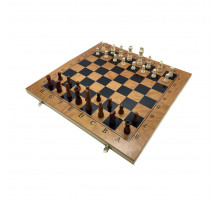 Набор настольных игр "Шахматы, нарды, шашки 3 в 1" Set3 NE-SP-SET-09 игровая доска 48х48 см