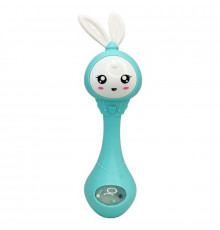 Интерактивная игрушка-погремушка "Зайчик" MGZ-1210(Turquoise)