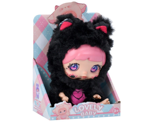 Детская мягкая игрушка-брелок "Lovely Baby" 6053a(Black)