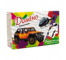 Настольная игра Домино "Транспорт" 30765 (укр.)