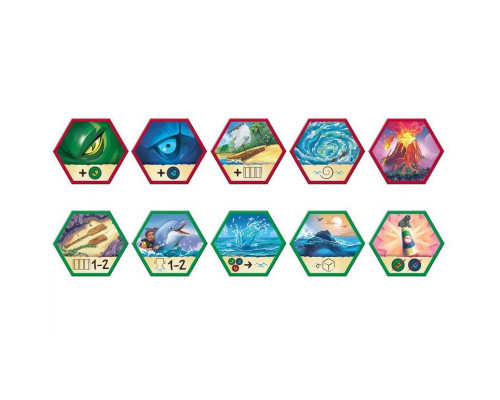 Настольная игра "Выжить: побег с острова" ZYGSTI01UA 50 фишек искателей приключений