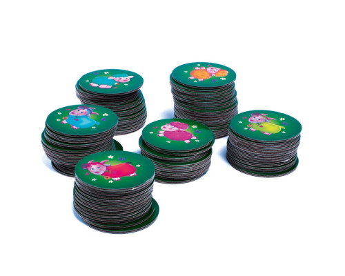 Детская настольная игра "Шустрые овцы схвати 10-ку!" VT8033-07, 99 фишек