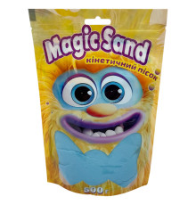 Креативна творчість "Кінетичний пісок Magic sand" 39403-3 блакитний 500 грам