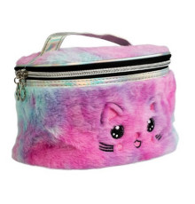 Детская косметичка с принтом "Кошка" T21408, 20x13x12 см