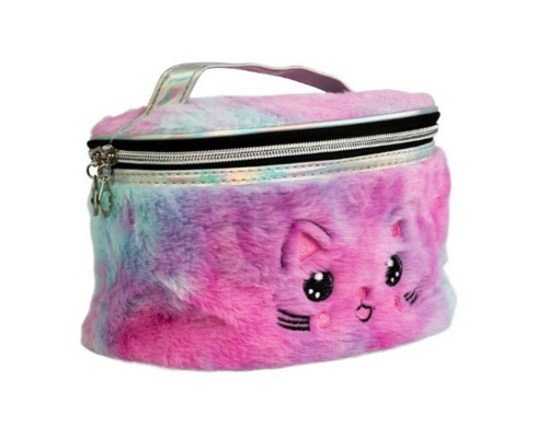 Детская косметичка с принтом "Кошка" T21408, 20x13x12 см