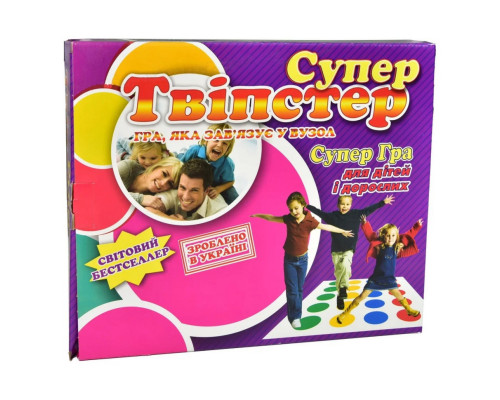 Гра Супер "Твістер" 379ST українською мовою