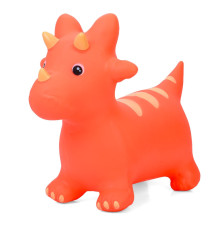 Детская игрушка-прыгун "Динозавр" MS 4846(Orange) резина, до 20 кг