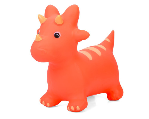 Детская игрушка-прыгун "Динозавр" MS 4846(Orange) резина, до 20 кг