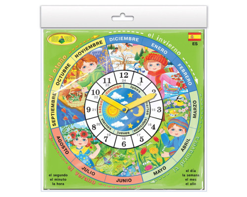 Детская развивающая игра "Часики" Spain 82821 на испанском языке