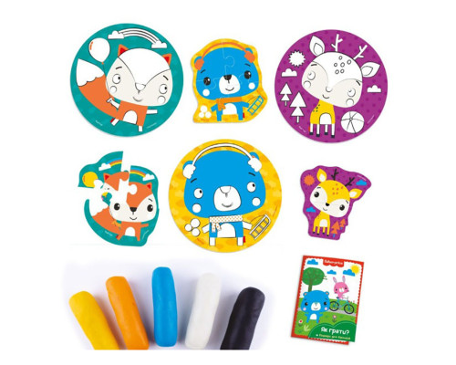 Набір для творчості Fisher Price "Лісові друзі" VT4502-04 з екотестом