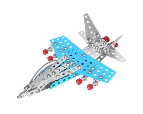 Дитячий металевий конструктор "Винищувач" 4937TXK 176 деталей