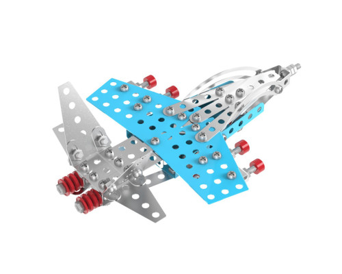 Дитячий металевий конструктор "Винищувач" 4937TXK 176 деталей