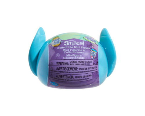 Фигурка-сюрприз в капсуле "Стич со вкусняшками" STITCH 46288 серии "Feed Me" игрушка 4 см