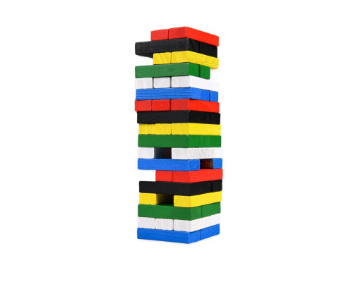 Настільна гра "TOWER MINI" 31064, 54 бруска, кубик