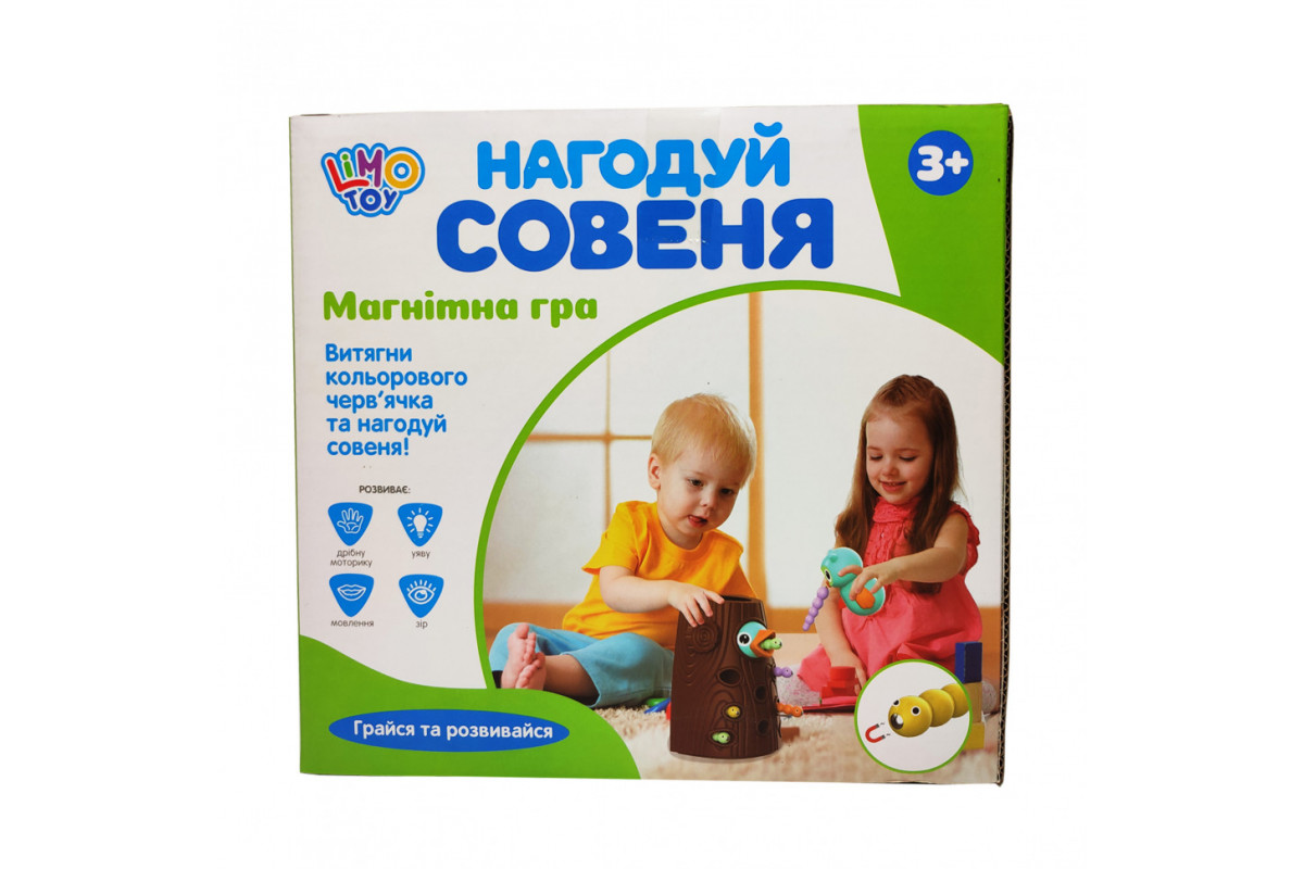 Магнітна гра FT 0017 Нагодуй совеня