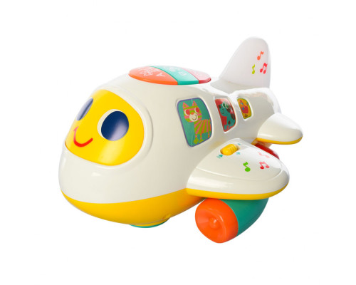 Детский музыкальный самолет 6103 с регулировкой громкости