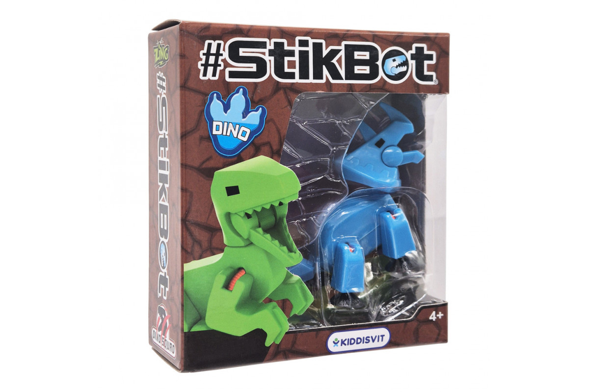 Фигурка для анимационного творчества Трицератопс Stikbot TST622DN_UAKD-2(Blue) Фигурка для анимационного творчества Трицератопс Stikbot TST622DN_UAKD-2(Blue)