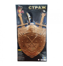 Набір "Страж"  21234 Щит, 2 меча  Gold