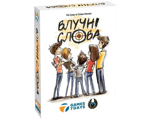 Карткова гра "Влучні слова" G7D070UA 120 карток, правила гри