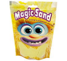 Креативна творчість "Кінетичний пісок Magic sand" 39403-5 жовтий 500 грам