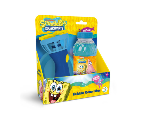 Генератор мыльных пузырей "Sponge Bob" 200738 объем 450 мл