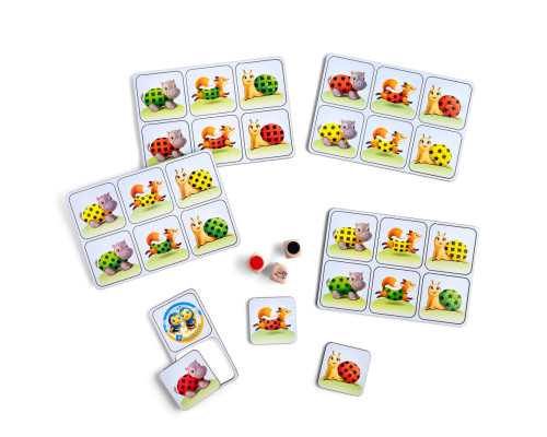 Настольная игра "Схвати первым" (ПСД243) PSD243, 27 фишек