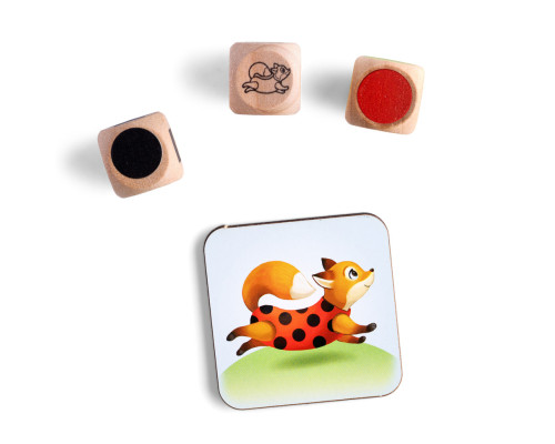 Настольная игра "Схвати первым" (ПСД243) PSD243, 27 фишек