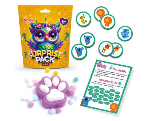 Ігровий набір-сюрприз "Surprise Pack Mini 1" VT8040-01 настільна гра та сквіш