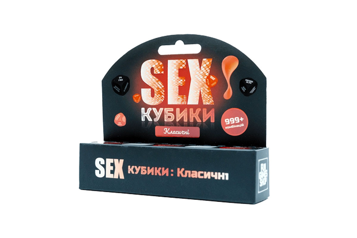 Настільна гра "SEX-Кубики Класичні" FGS51 українською мовою