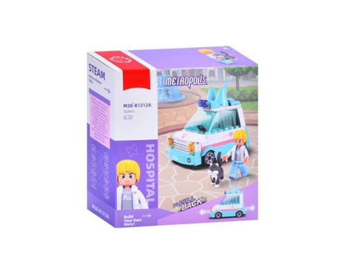 Конструктор дитячий «Metropolis Hospital» M38-B1212A 103 деталі