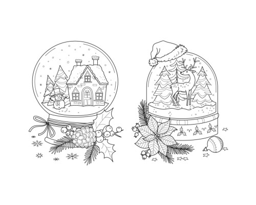 Велика книга розмальовок Різдво 1736023, 64 сторінки