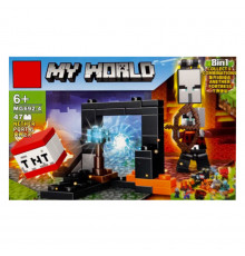 Дитячий конструктор "Minecraft" MG692-4, 47 деталей