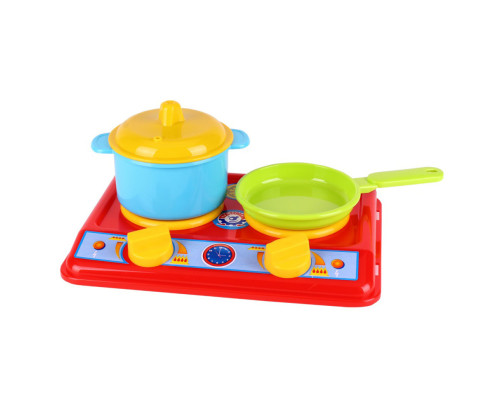 Игровой набор Кухня "Галинка 2" 1578TXK плита, кастрюля, сковородка