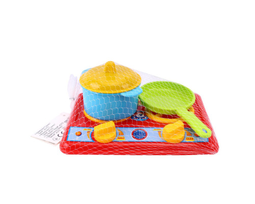 Игровой набор Кухня "Галинка 2" 1578TXK плита, кастрюля, сковородка
