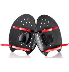 Лопатки для плавания SKILL PADDLE 1789 Aqua Speed 147-07S черный, красный