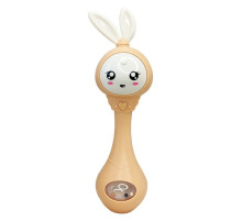 Інтерактивна іграшка-брязкальце "Зайчик" MGZ-1210(Peach)