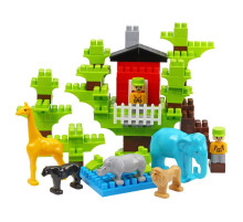 Детский набор конструктора "Дом на дереве" 1089TXK 130 деталей